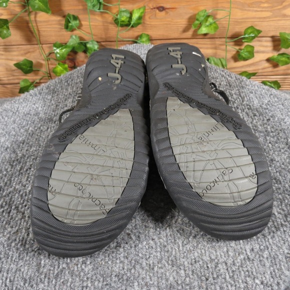 J-41 Women Size 9.5 Black Synthetic Closed Toe Sport Sandal Casual Comfort - Picture 6 of 6